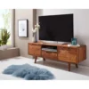 Stolik pod TV FEREZ 135 cm drewno sheesham*WOHNLING, GERMANY Clearance
