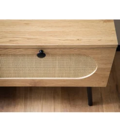 Stolik pod TV FONTA 100 cm w optyce dębu*WOHNLING, GERMANY Clearance