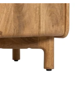Stolik pod TV GALT 160 cm drewno mango naturalny*Zona-Design Best