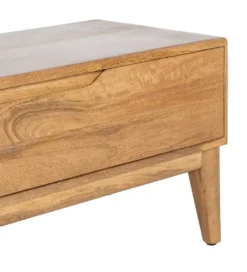 Stolik pod TV GALT 160 cm drewno mango naturalny niższy*Zona-Design New