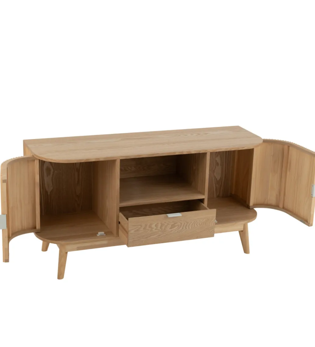 Stolik pod TV GEZA 120 cm naturalny*J-Line