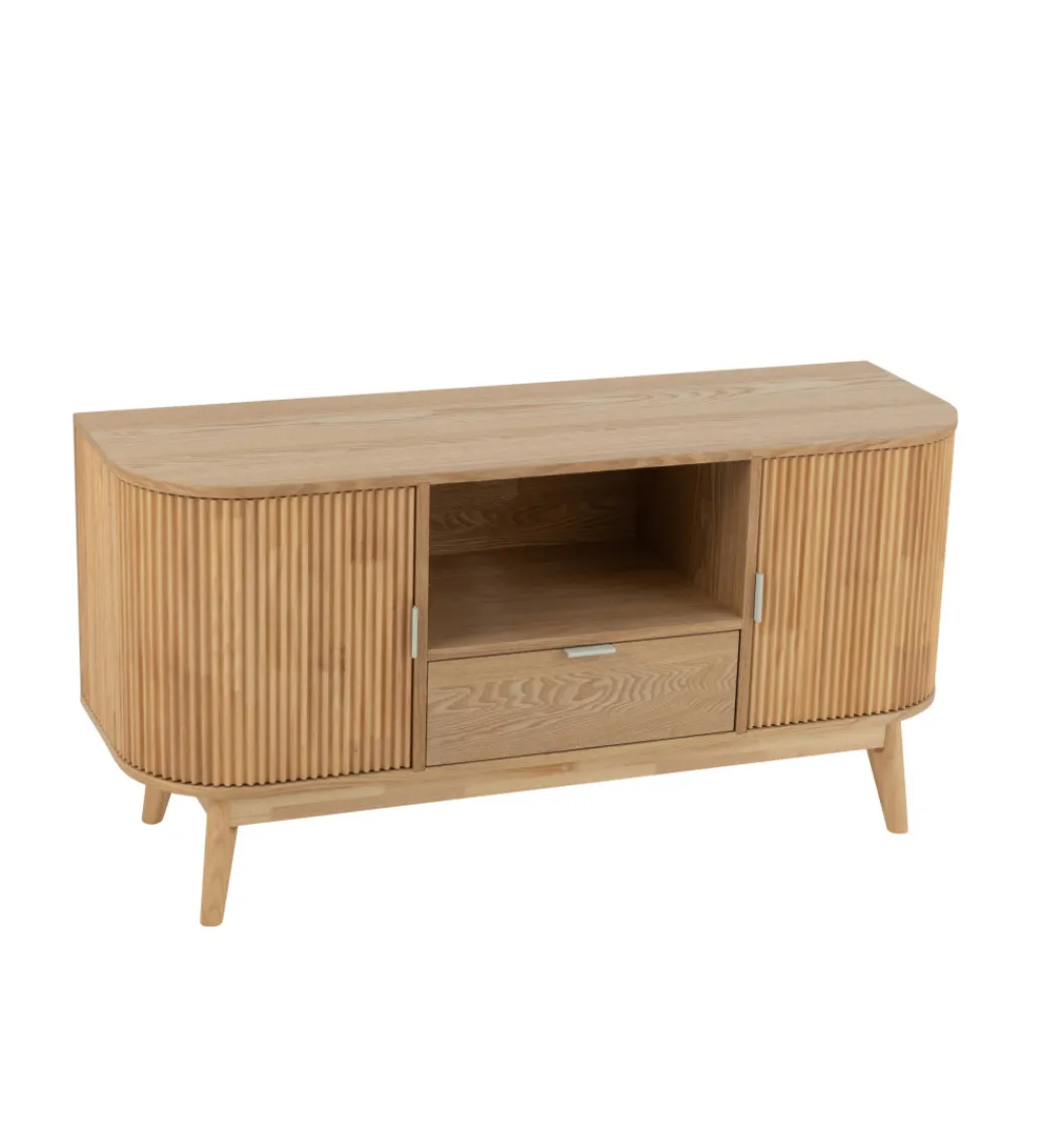 Stolik pod TV GEZA 120 cm naturalny*J-Line
