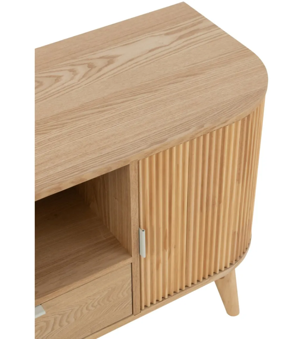 Stolik pod TV GEZA 120 cm naturalny*J-Line