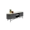 Stolik pod TV Glenn 150 cm antracytowy*KARE Outlet