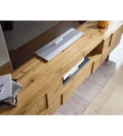 Stolik pod Tv GROSSETO 160 cm w kolorze dąb*WOHNLING, GERMANY Clearance