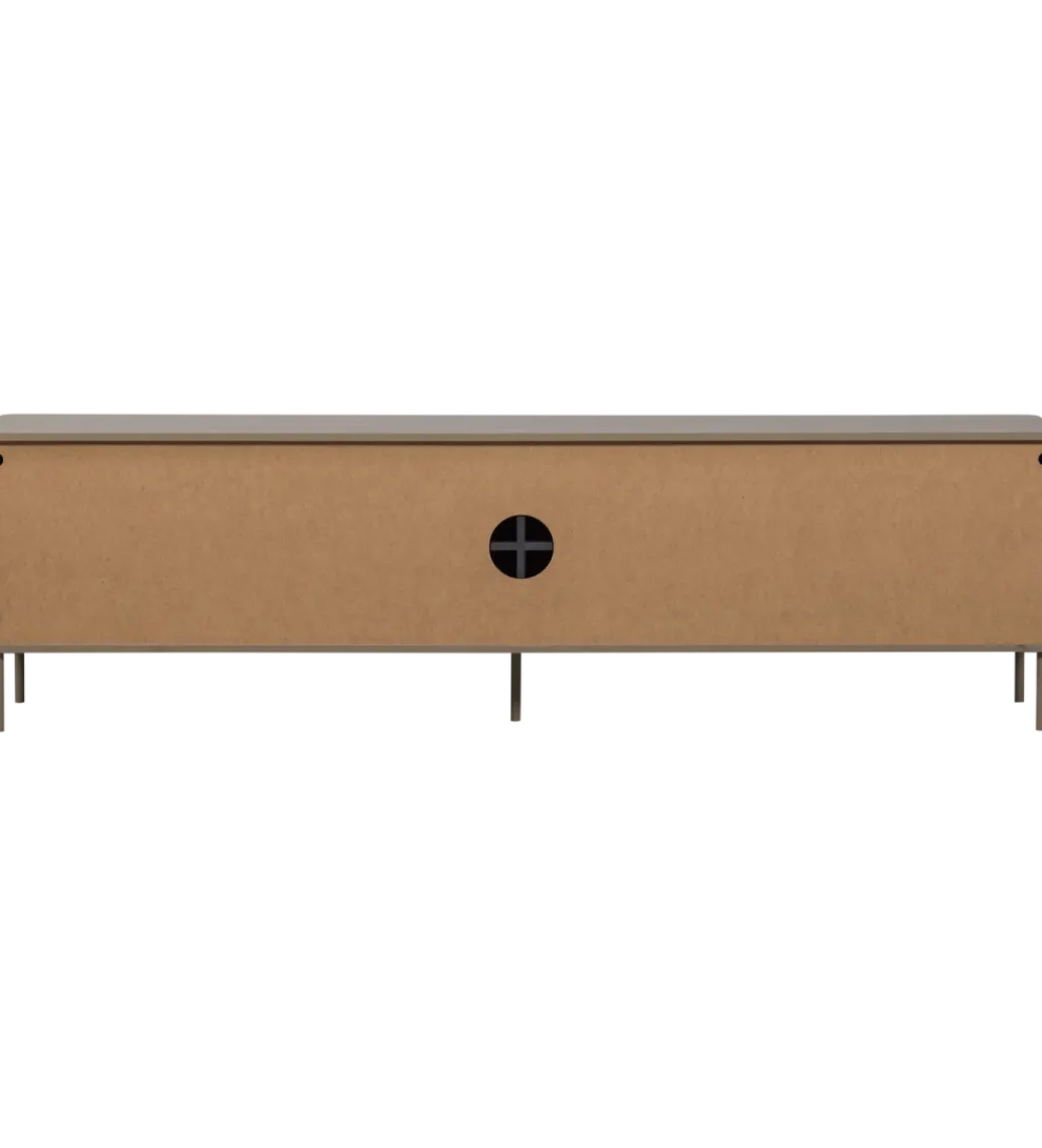 Stolik pod TV GUNNAR 200 cm szary*WOOOD Discount