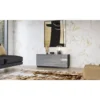 Stolik pod TV HELIO 120 cm czarno-szary*Helvetia Sale