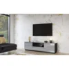 Stolik pod TV HELIO 180 cm szaro czarny*Helvetia Best