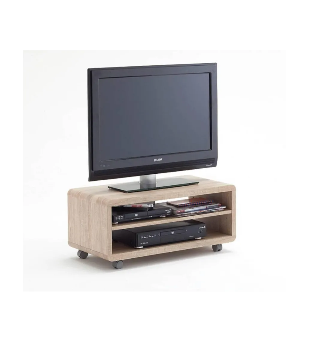 Stolik pod TV JEFF I dąb sonoma*MCA