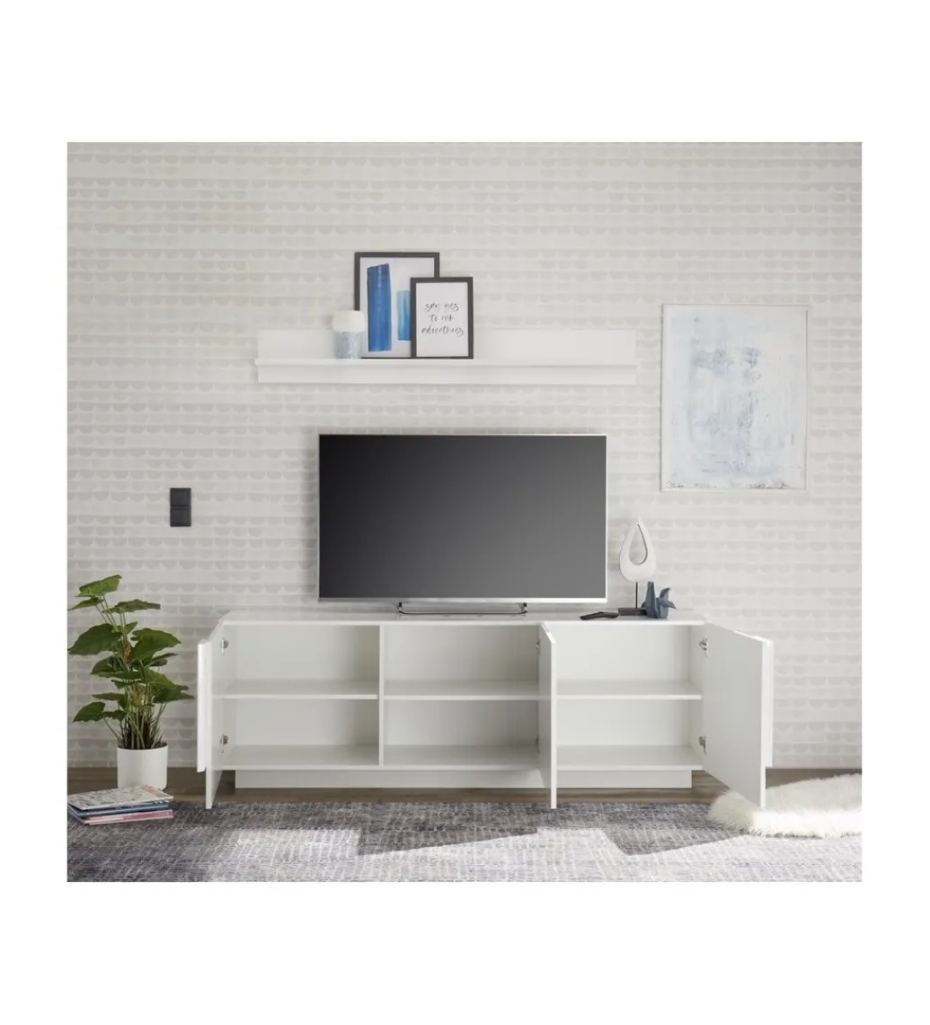 Stolik pod TV JUPITER 182 cm biały*MCA Linia Włoska Online