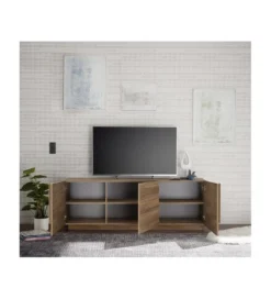 Stolik pod TV JUPITER 182 cm w kolorze dąb Mercure*MCA Linia Włoska