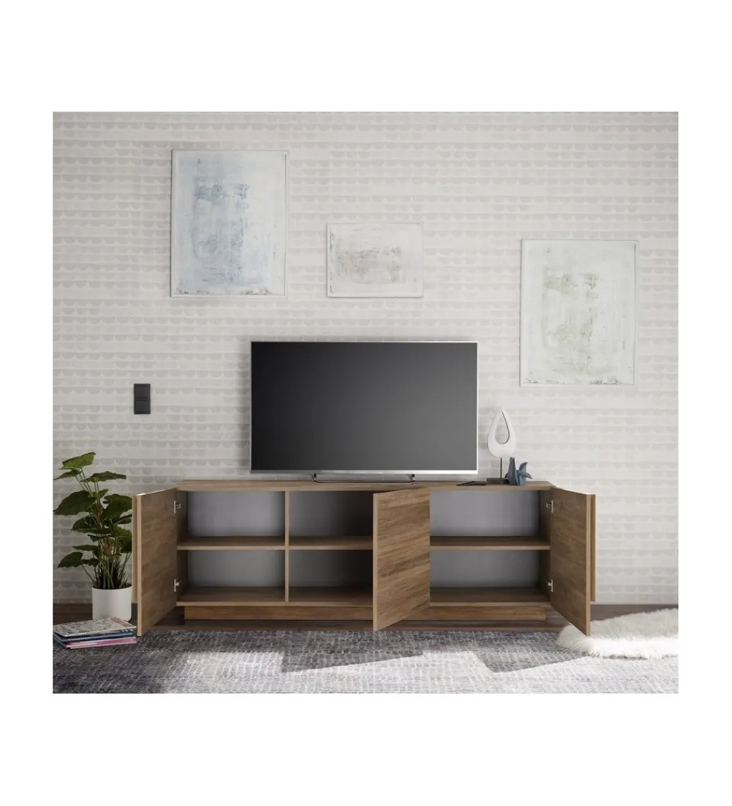 Stolik pod TV JUPITER 182 cm w kolorze dąb Mercure*MCA Linia Włoska