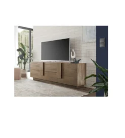 Stolik pod TV JUPITER 182 cm w kolorze dąb Mercure*MCA Linia Włoska