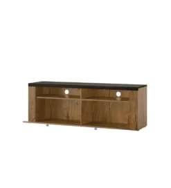 Stolik pod TV LARONA 140 Cm O Wybarwieniu Satin Nussbaum z kolorem Touchwood*Helvetia Online