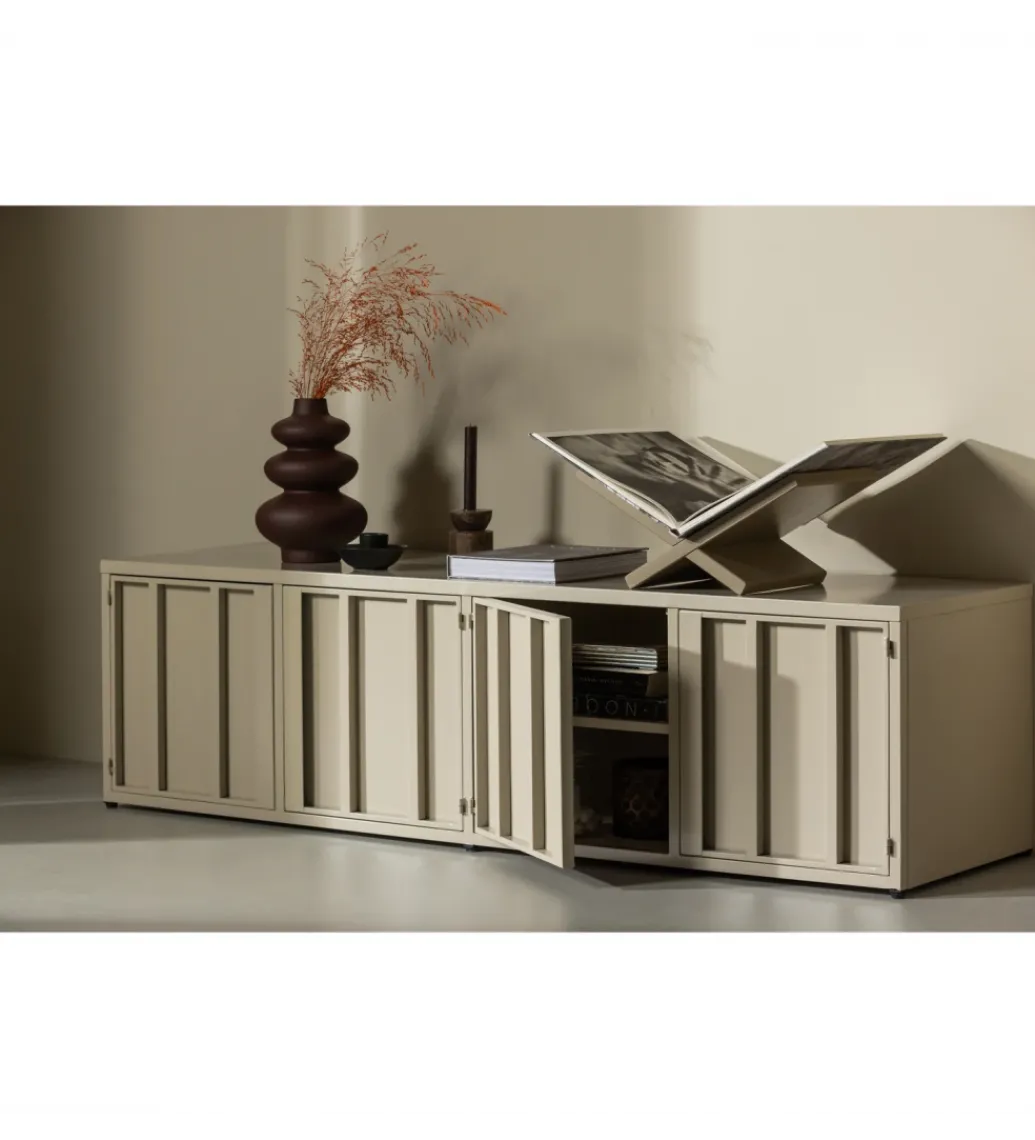 Stolik pod TV LEVEL 160 cm piaskowy*WOOOD