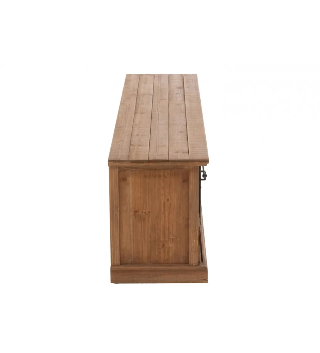 Stolik pod TV LIA 160 cm naturalny*J-Line Best