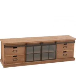 Stolik pod TV LIA 160 cm naturalny*J-Line Best