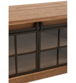 Stolik pod TV LIA 160 cm naturalny*J-Line Best