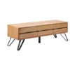 Stolik pod TV LIVING EDGE 160 cm kolor drewno dębu*Invicta Interior Best
