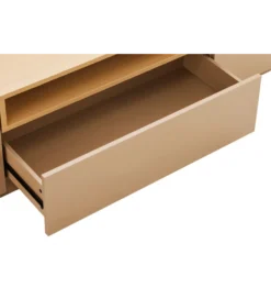Stolik pod TV LOFT 160 cm beżowa naturalna*Invicta Interior Clearance
