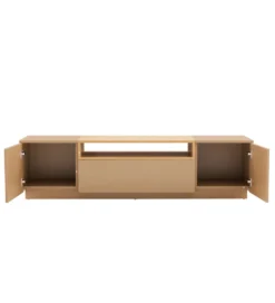 Stolik pod TV LOFT 160 cm beżowa naturalna*Invicta Interior Clearance