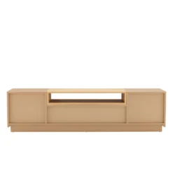 Stolik pod TV LOFT 160 cm beżowa naturalna*Invicta Interior Clearance