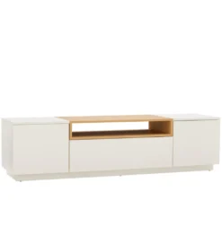Stolik pod TV LOFT 160 cm biało naturalna*Invicta Interior Hot