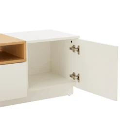 Stolik pod TV LOFT 160 cm biało naturalna*Invicta Interior Hot