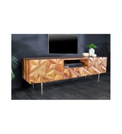 Stolik pod TV MIRANDA 160 cm drewno sheesham*Invicta Interior New