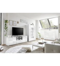 Stolik pod TV MIRO 180 cm biały*MCA Linia Włoska Clearance