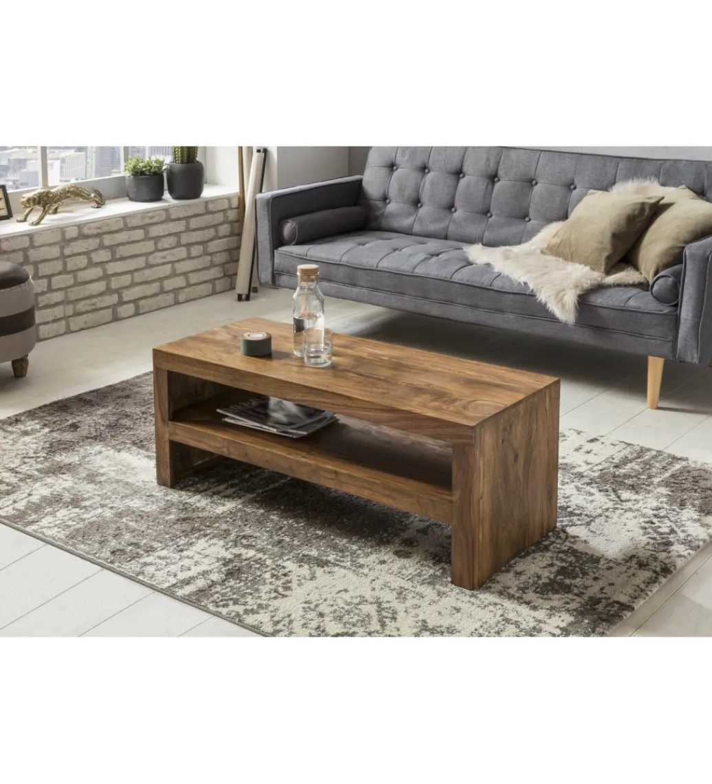 Stolik pod TV MUMBAI 110 cm drewno sheesham*WOHNLING, GERMANY New