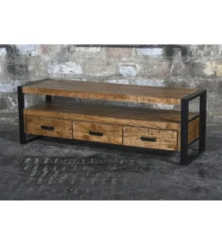 Stolik pod TV NAIROBI 150 cm naturalny*LF-Design Sale