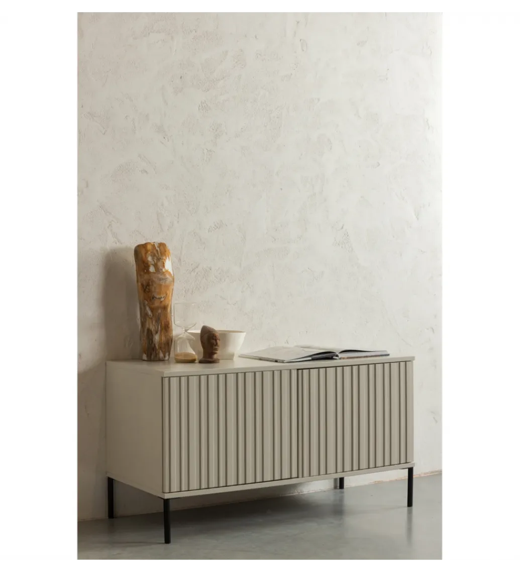 Stolik pod TV NEW GRAVURE 100 cm drewno sosny dust*WOOOD Discount