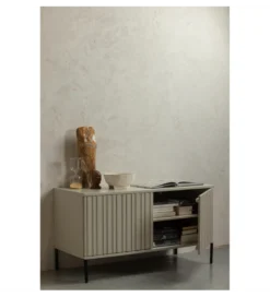 Stolik pod TV NEW GRAVURE 100 cm drewno sosny dust*WOOOD Discount