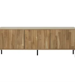 Stolik pod TV NEW GRAVURE 150 cm drewno dębu naturalny*WOOOD Hot
