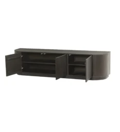 Stolik pod TV NOVERO 180 cm ciemnobrązowy*LF-Design Online