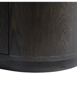 Stolik pod TV NOVERO 220 cm ciemnobrązowy*LF-Design