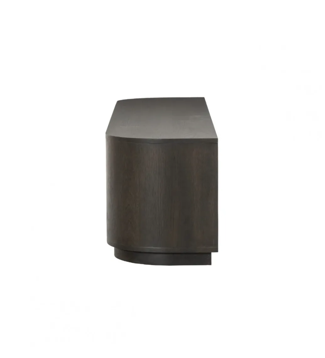 Stolik pod TV NOVERO 140 cm ciemny brązowy*LF-Design Online