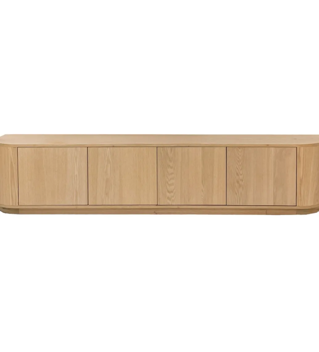 Stolik pod TV NOVERO 220 cm naturalny*LF-Design
