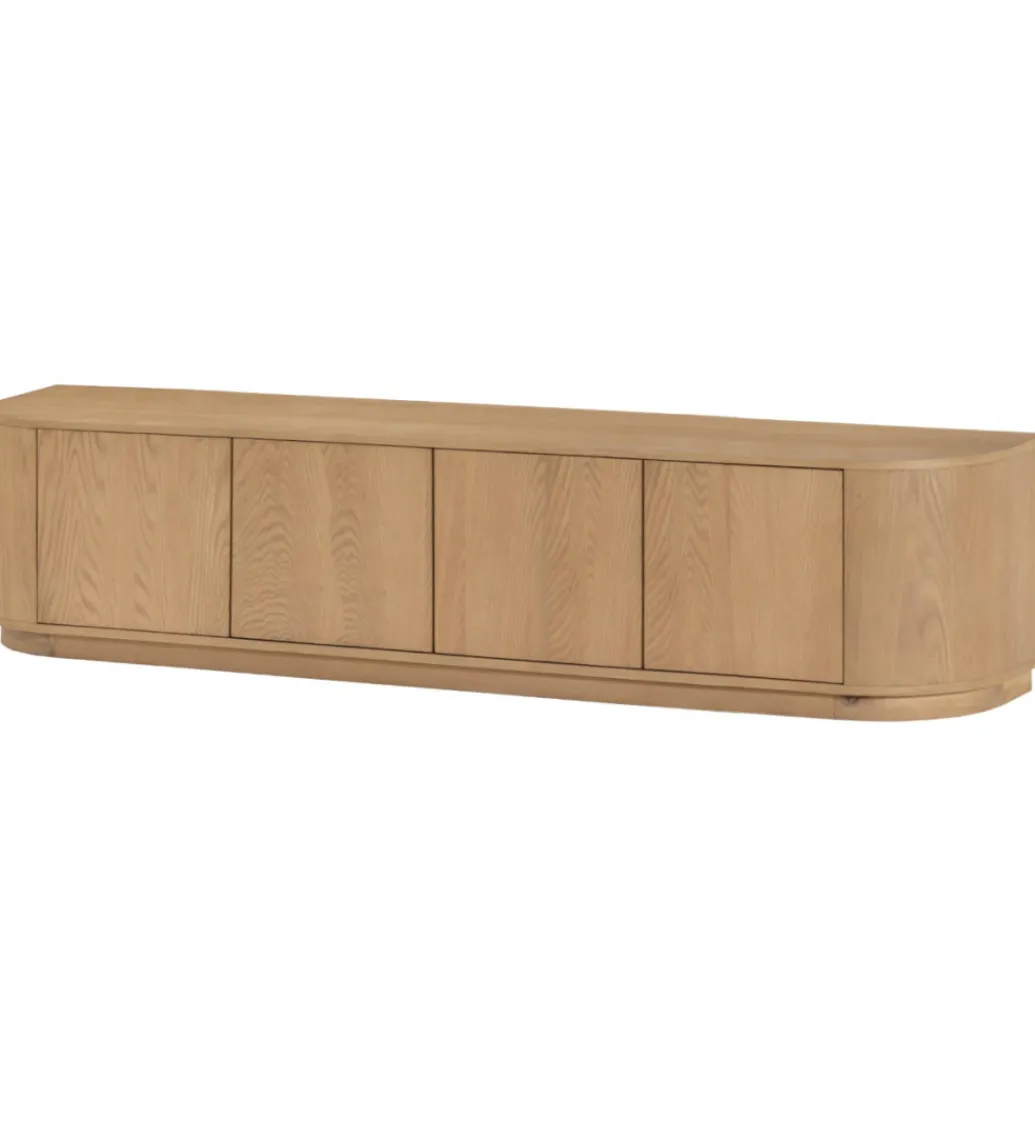 Stolik pod TV NOVERO 220 cm naturalny*LF-Design