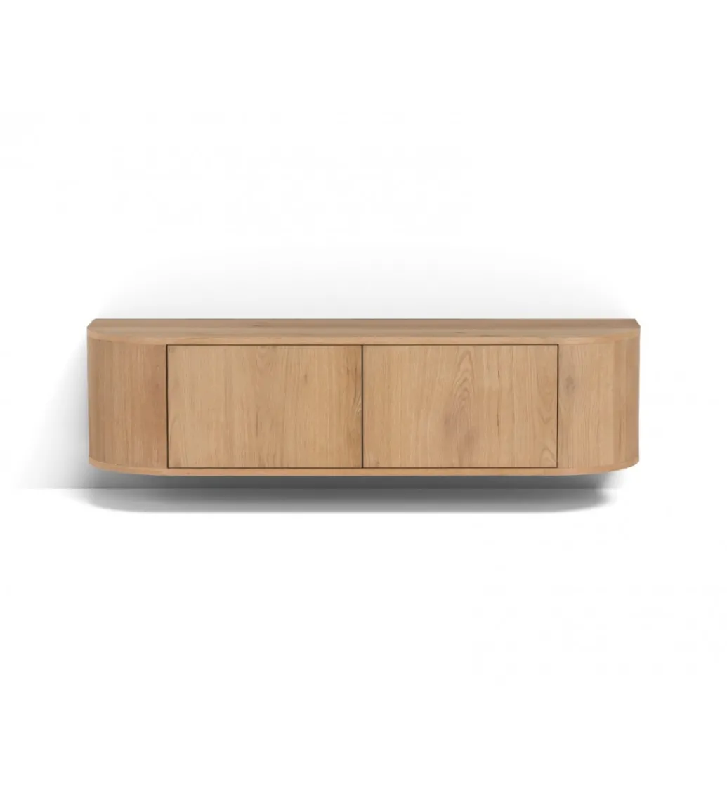 Stolik pod TV NOVERO ZWEVEND 140 cm naturalny*LF-Design Best