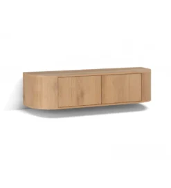 Stolik pod TV NOVERO ZWEVEND 140 cm naturalny*LF-Design Best