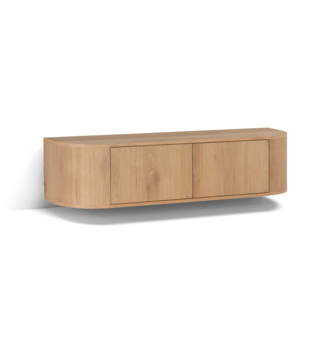 Stolik pod TV NOVERO ZWEVEND 140 cm naturalny*LF-Design Best