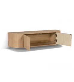 Stolik pod TV NOVERO ZWEVEND 140 cm naturalny*LF-Design Best