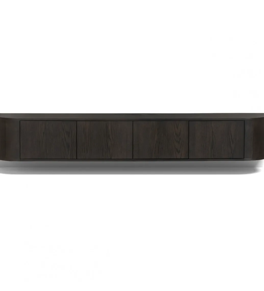 Stolik pod TV NOVERO ZWEVEND 220 cm czarny*LF-Design Discount