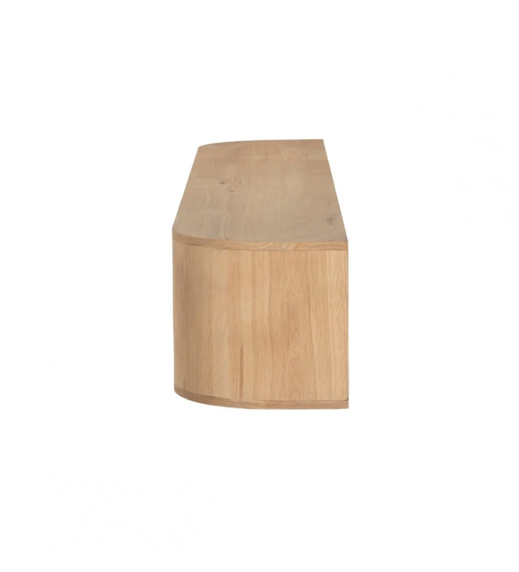 Stolik pod TV NOVERO ZWEVEND 220 cm naturalny*LF-Design Best