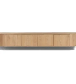 Stolik pod TV NOVERO ZWEVEND 220 cm naturalny*LF-Design Best