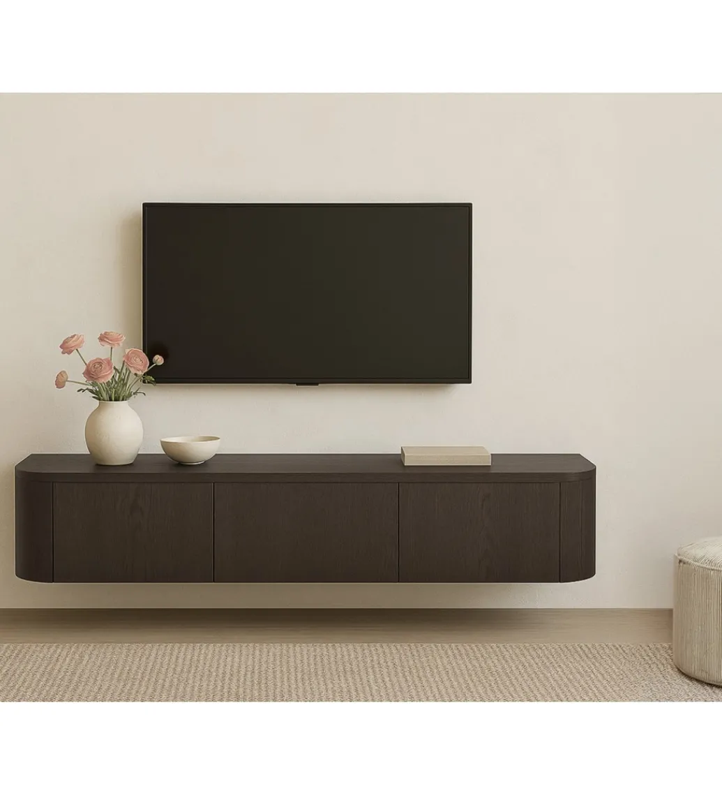 Stolik pod TV NOVERO ZWEVEND 180 cm espresso*LF-Design Sale