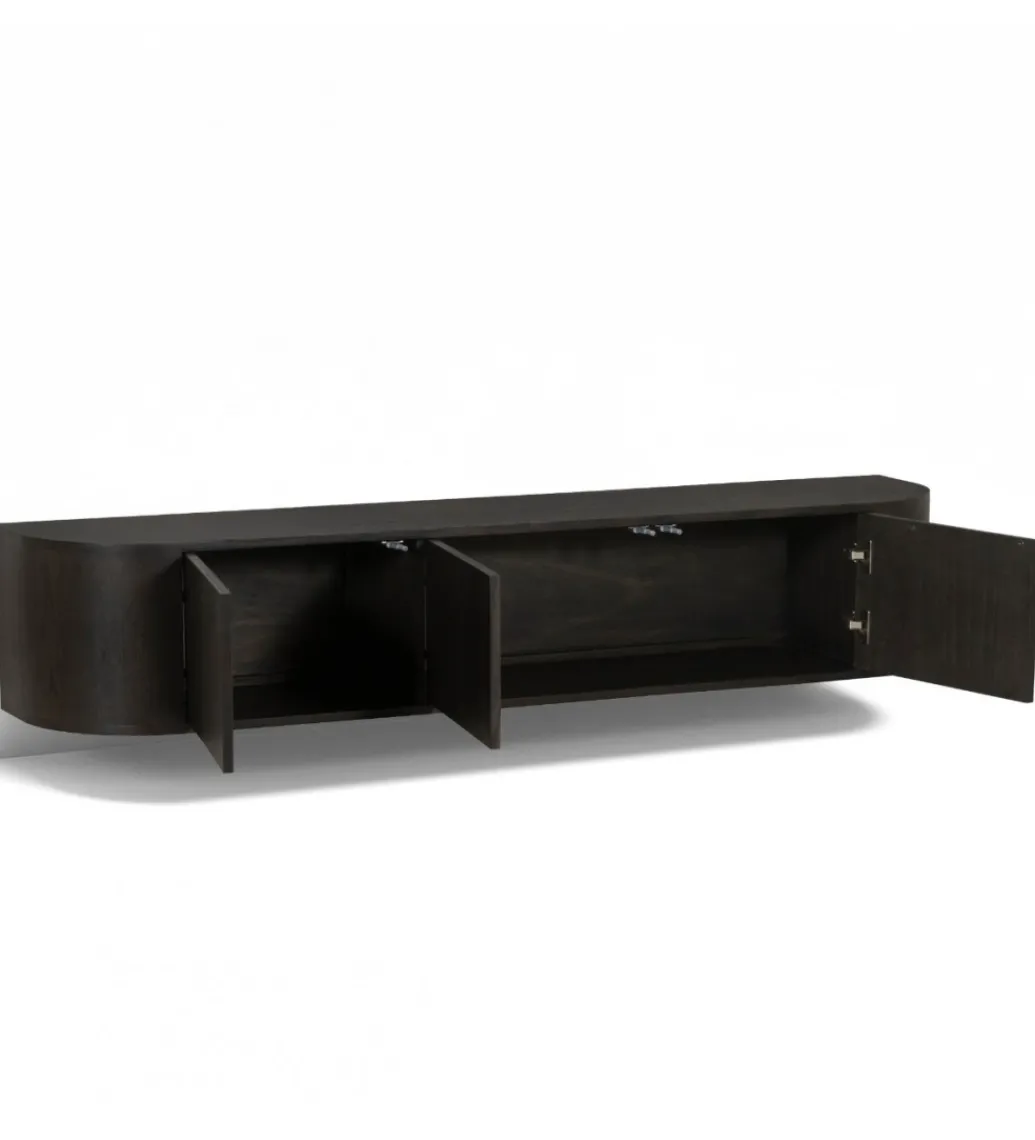 Stolik pod TV NOVERO ZWEVEND 180 cm espresso*LF-Design Sale