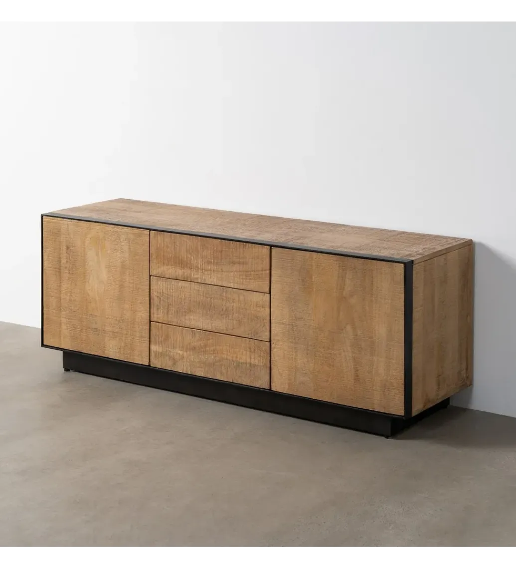 Stolik pod TV OHIO 150 cm drewno mango*Zona-Design Discount